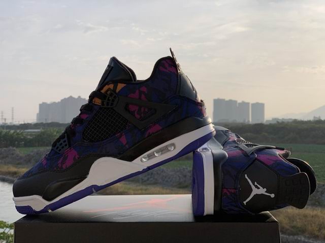 Air Jordan 4 Rush Violet Men's Basketball Shoes